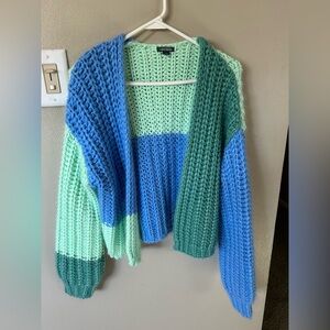 Wild Fable Color Block Sweater Size Medium